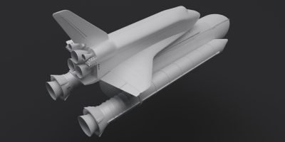 Space shuttle 3D Model